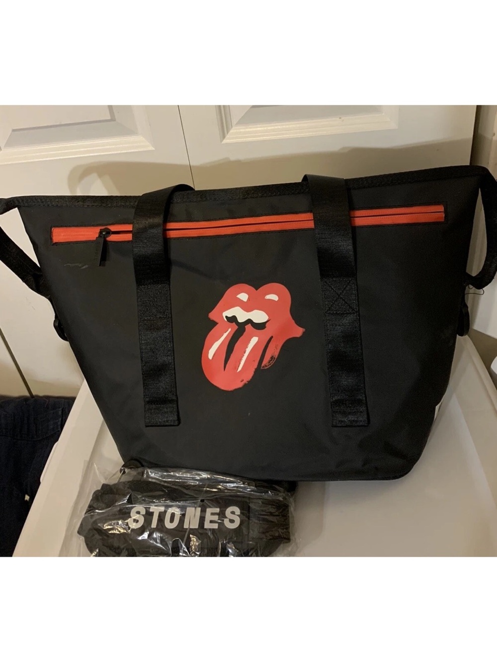 THE ROLLING STONES "No Filter" Tour 2019 VIP Cooler/Tote Bag W/Strap COLLECTOR